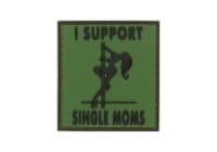 JTG I Support Single Mums Rubber Patch