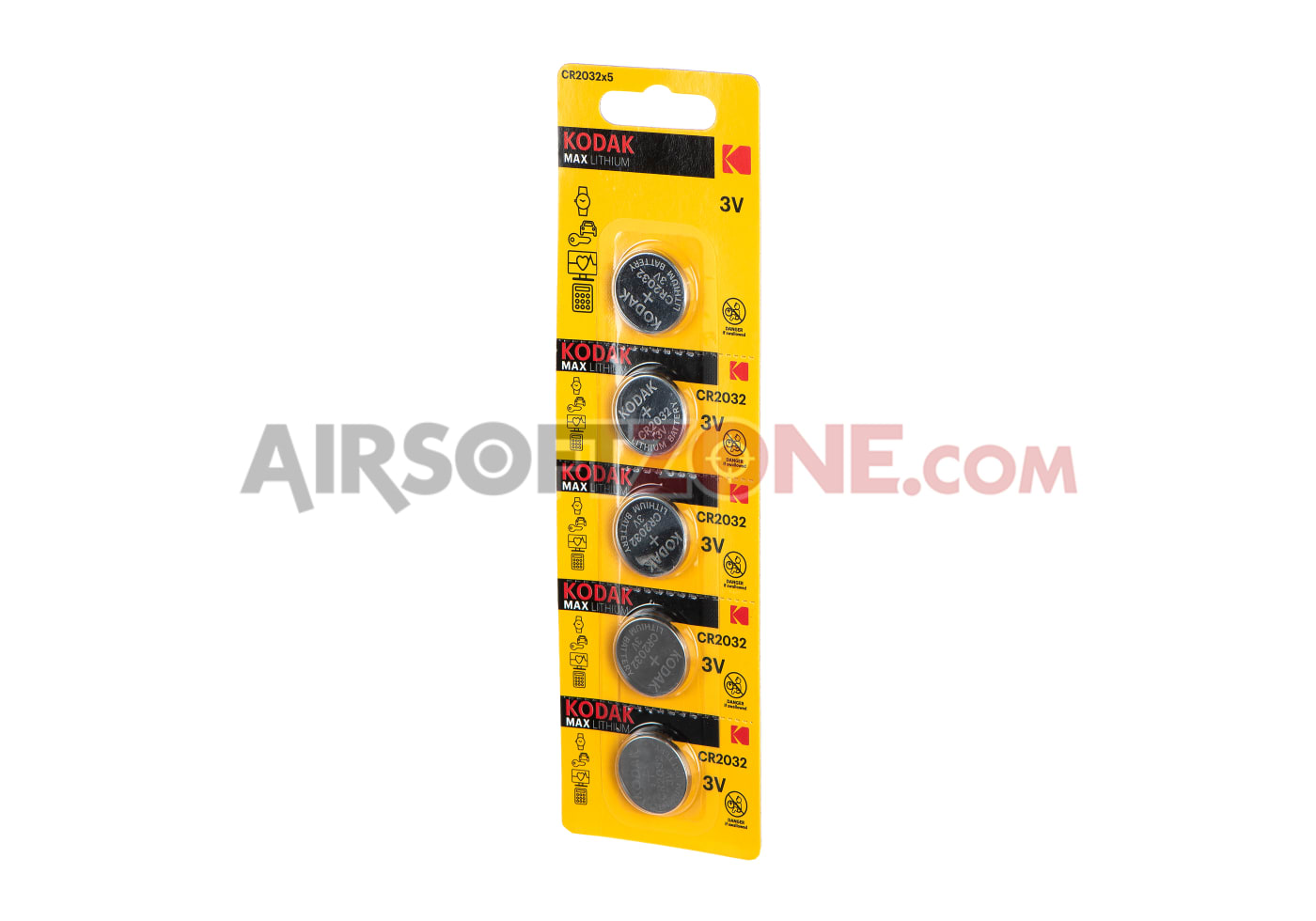 Kodak CR2032 5pcs (2024) - Airsoftzone