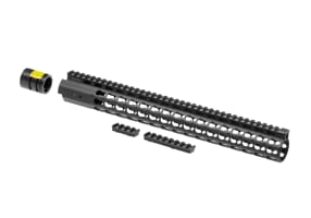 Leapers AR-15 15.3 Inch Super Slim Free Float Handguard Keymod