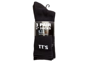 5.11 Tactical 6 Inch Socks 3-Pack