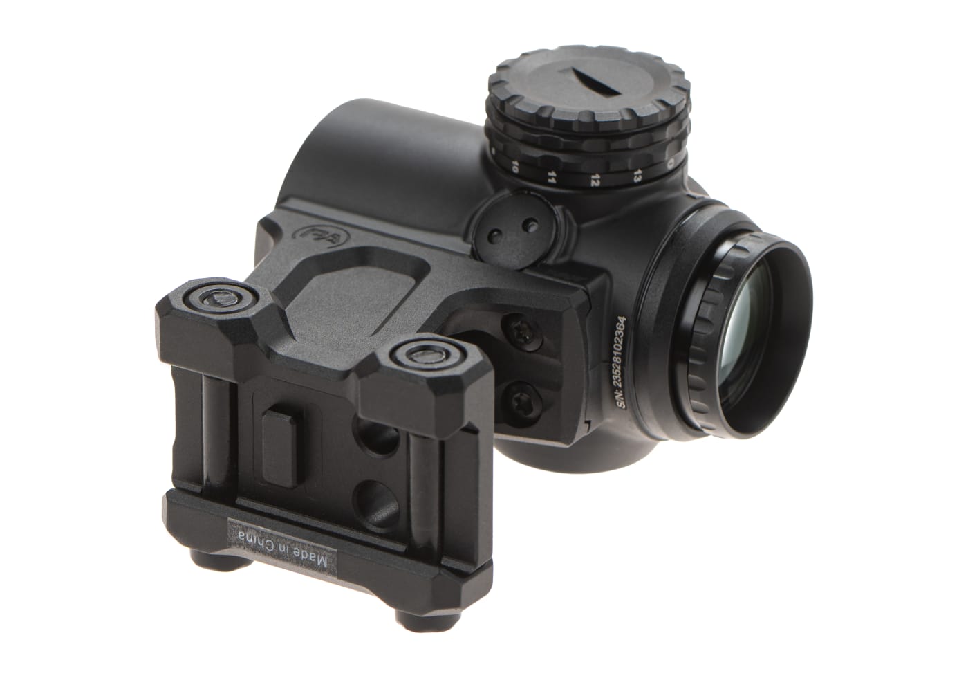 Primary Arms SLx 1X MicroPrism with Red Illuminated ACSS Gemini 9mm Reticle H1/T1 Footprint