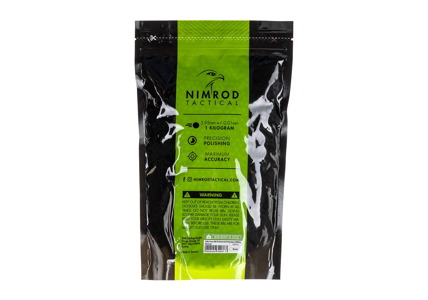 Nimrod 0.20g Tracer BB High Performance 5000rds