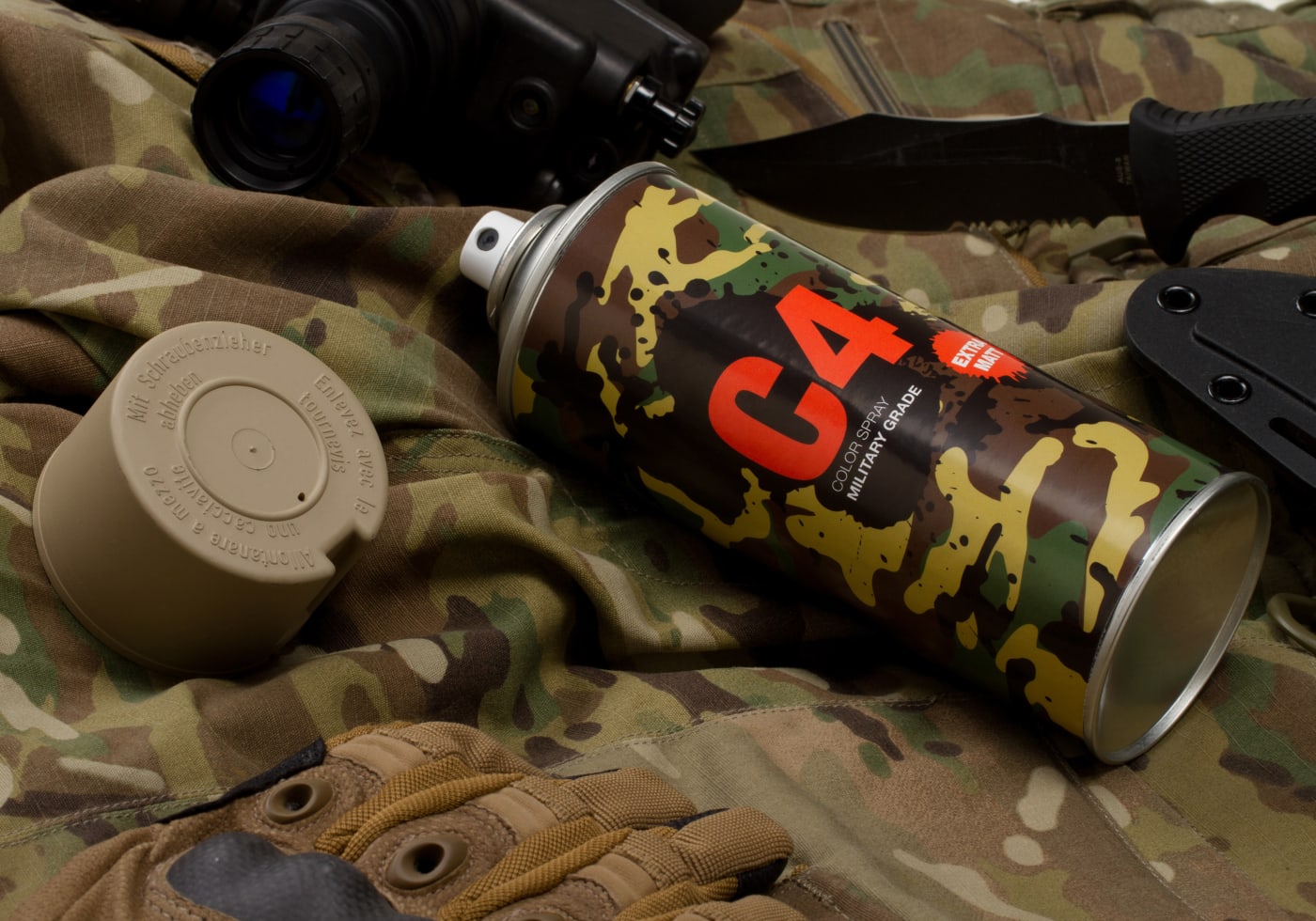 Armamat C4 Mil Grade Color Spray RAL 1019