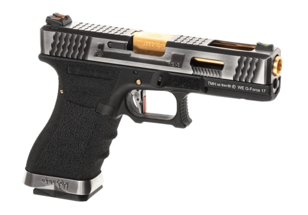 WE G-Force 17 SV Gold Barrel Metal Version GBB