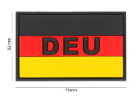 JTG German Flag Rubber Patch