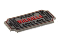JTG Large Walhalla Ticket Rubber Patch