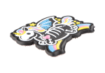 JTG Skeleton Unicorn Rubber Patch