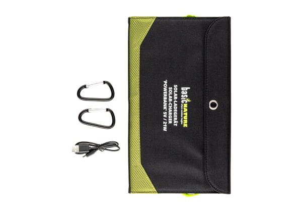 BasicNature Solar Charger Powerbank