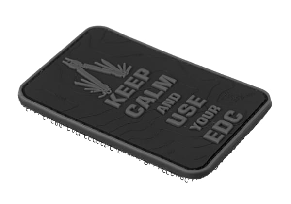 JTG Keep Calm EDC Rubber Patch