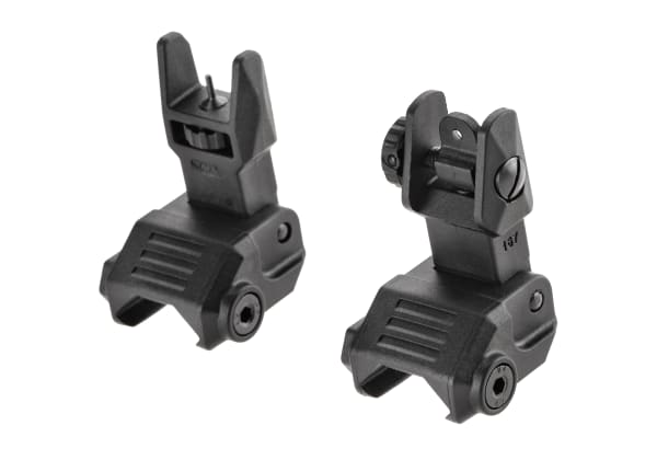 DLG Tactical High Profile Folding Sights Set