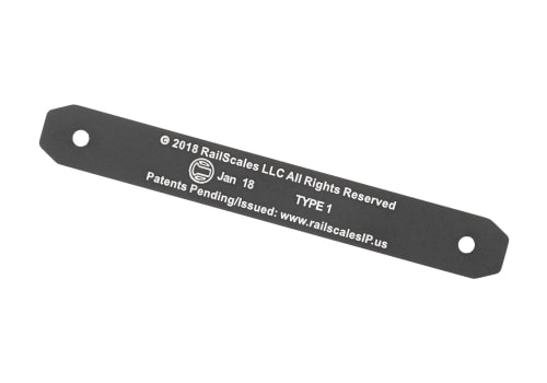 Metal Type D CNC Aluminium Rail Cover Long for M-LOK & Keymod
