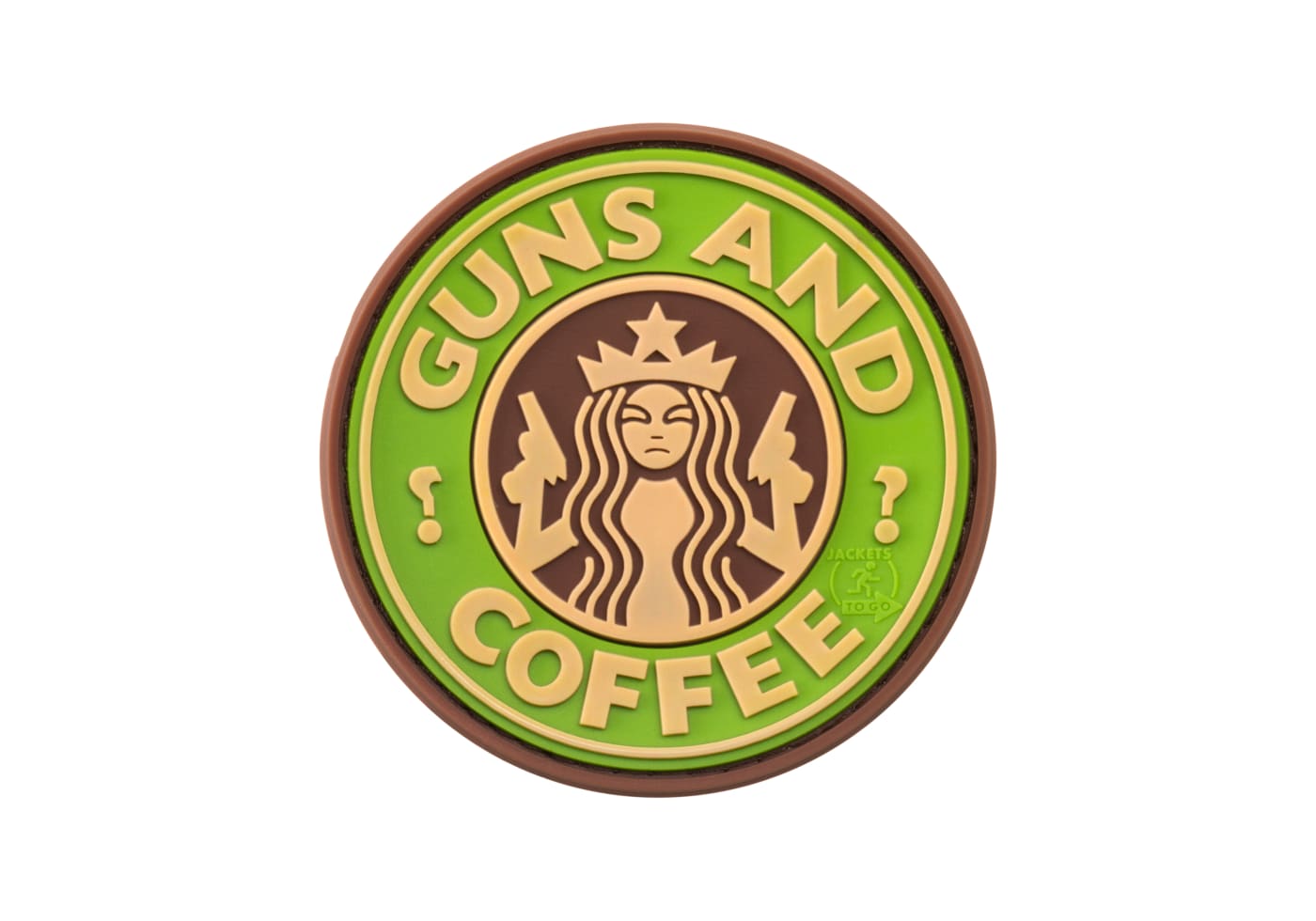 JTG Guns and Coffee Rubber Patch