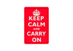 JTG Keep Calm Rubber Patch