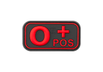 JTG Bloodtype Rubber Patch 0 Pos