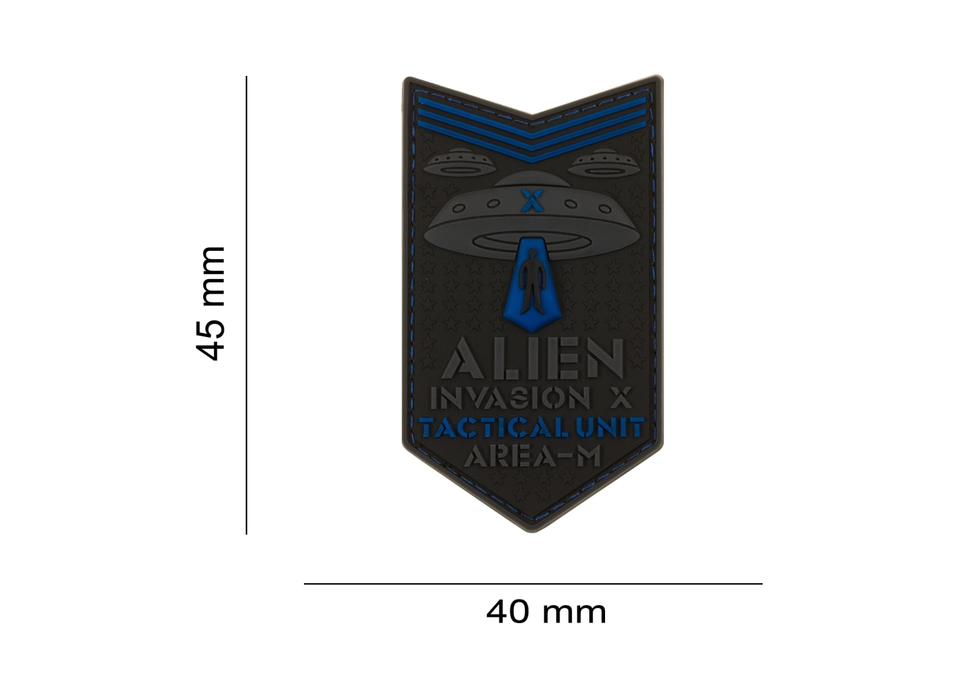 JTG Alien Invasion Tactical Unit Rubber Patch