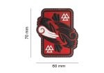 JTG Odins Raven Rubber Patch