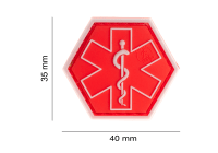 JTG Paramedic Hexagon Rubber Patch