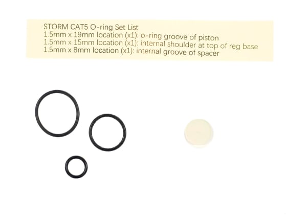 Wolverine O-Ring Kit for STORM Category 5