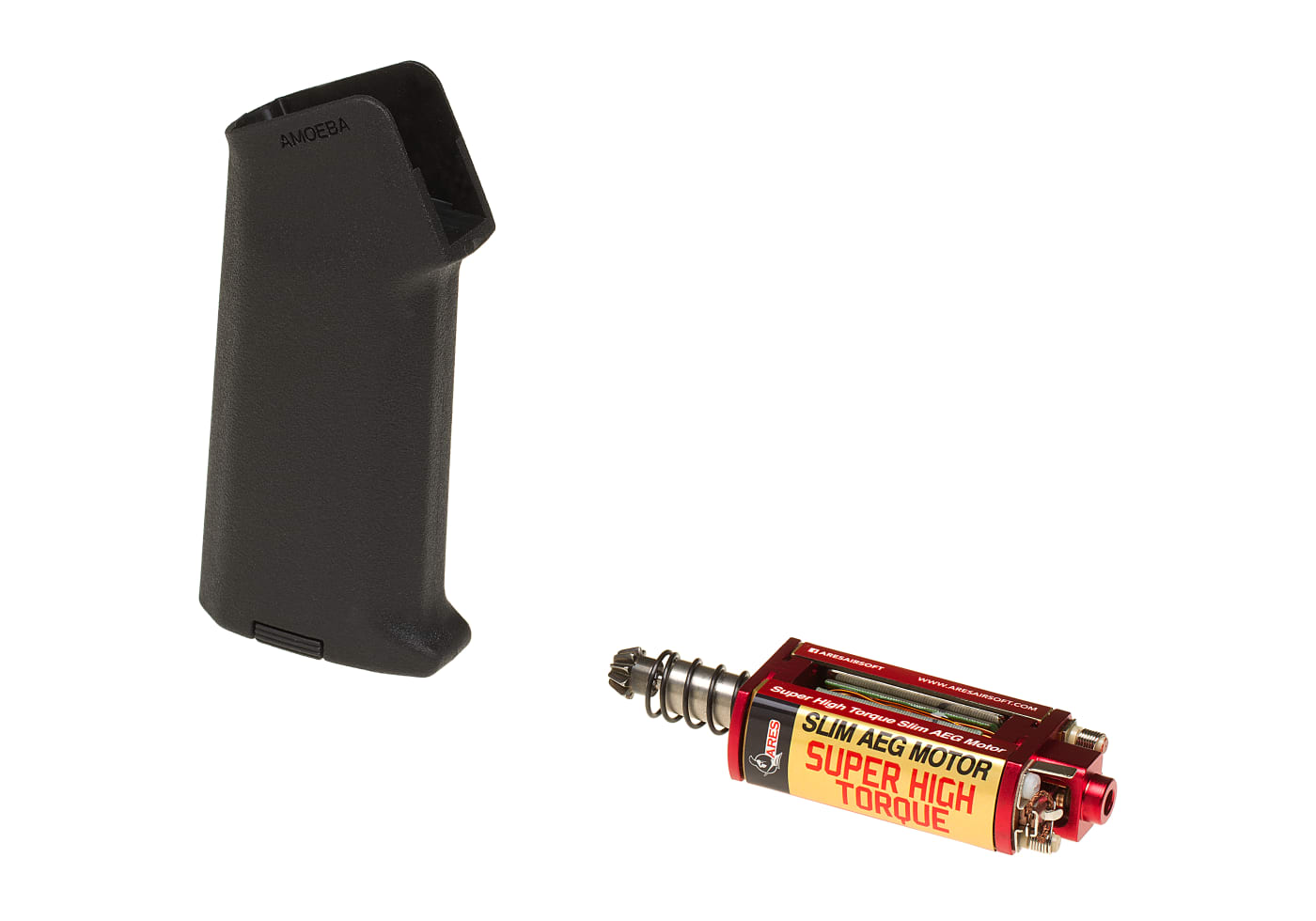 Ares Super High Torque Slim Motor + Amoeba Slim Pistol Grip