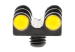 LPA Yellow Twin Fiber Optics Front Sight 2,6 MA Thread