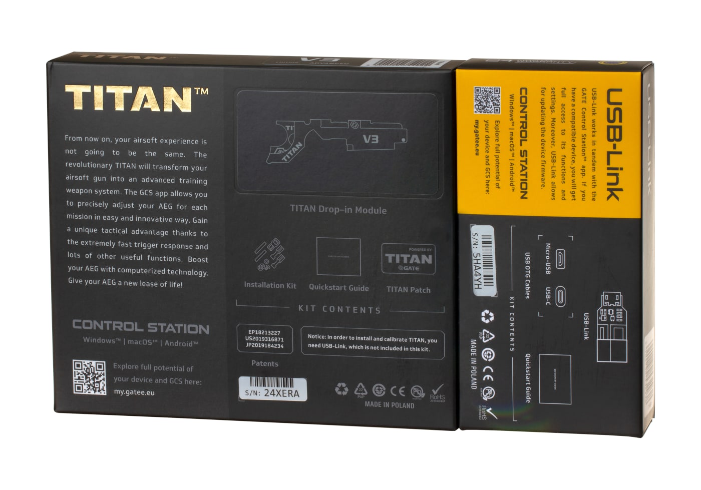 Gate Titan V3 Advanced Set Gen 2