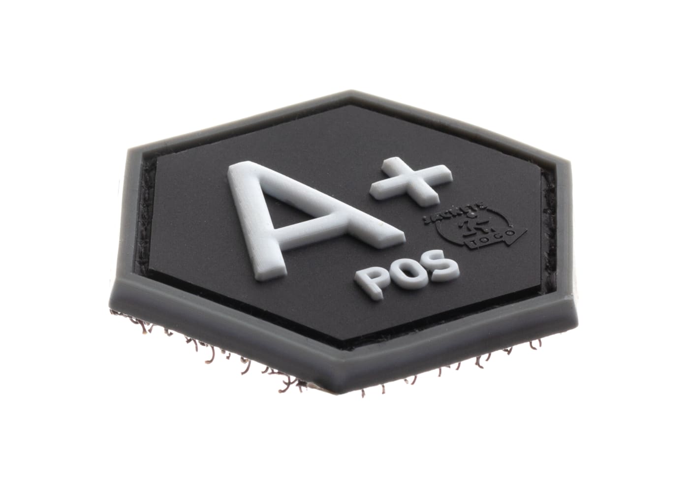 JTG Bloodgroup Hexagon Rubber Patch A Pos