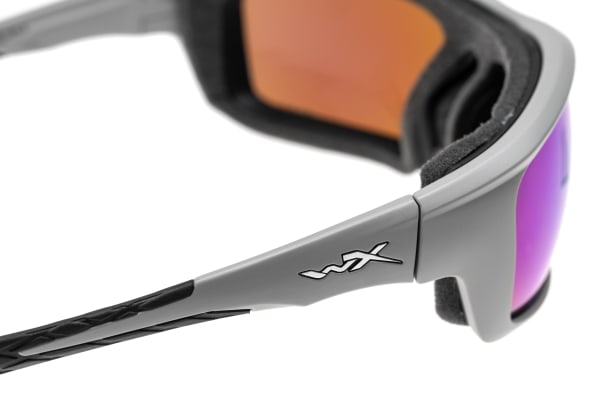 Wiley X WX Grid Captivate Polarized Green Mirror