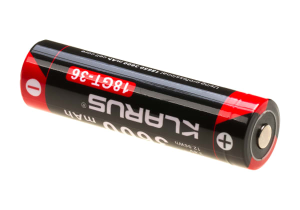 Klarus 18650 Battery 3.7V 3600mAh