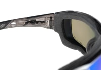 Wiley X WX Gravity Captivate Polarized Blue Mirror