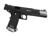 WE Hi-Capa 6 Force A Silver Barrel Full Metal GBB