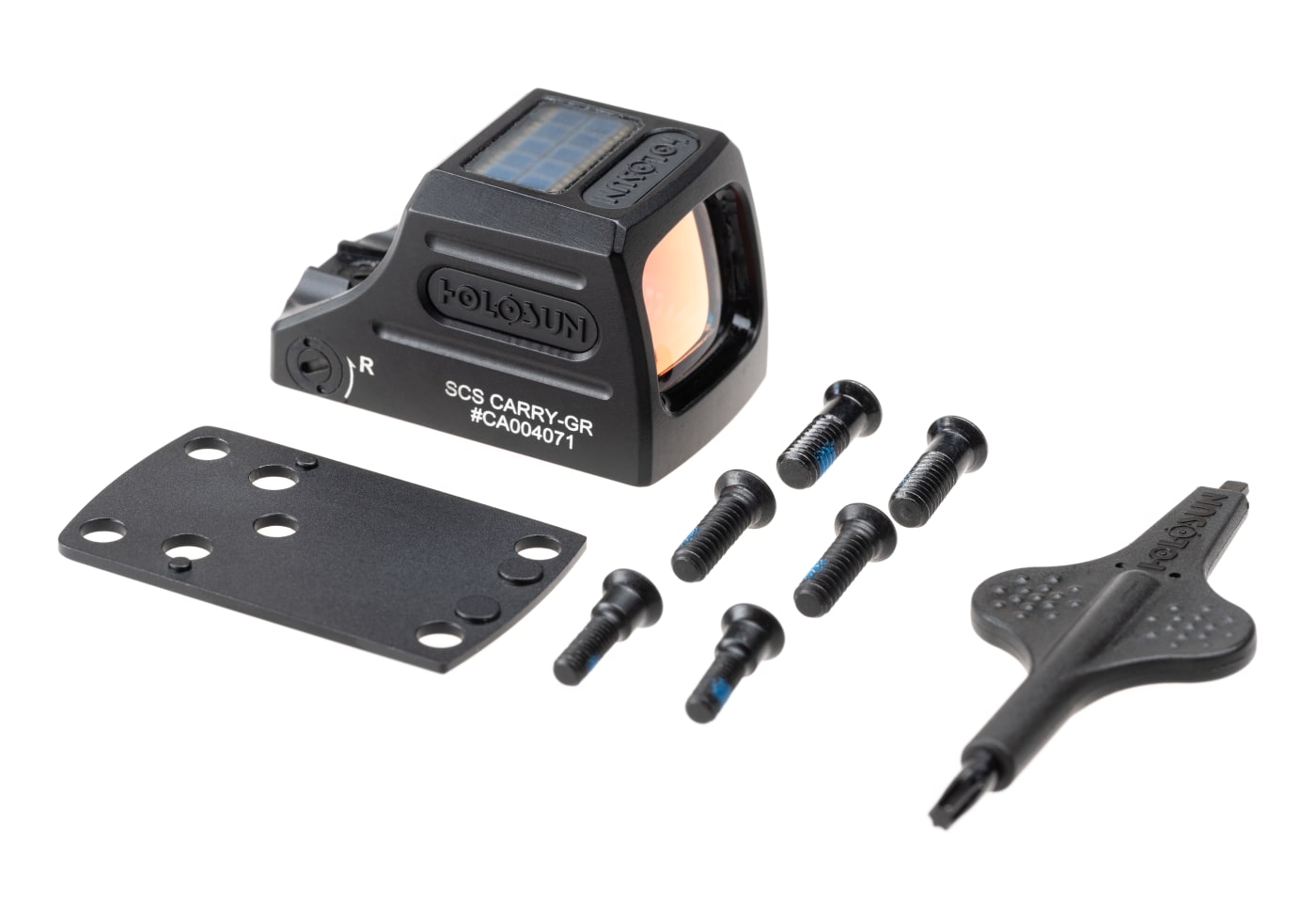 Holosun SCS Solar Circle Dot Sight RMSc Footprint