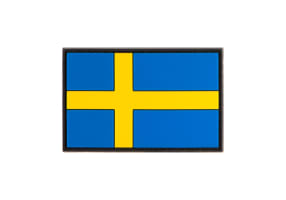 JTG Sweden Flag Rubber Patch