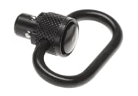 Leapers Heavy Duty Steel Push Button QD Sling Swivel 1.4 Inch