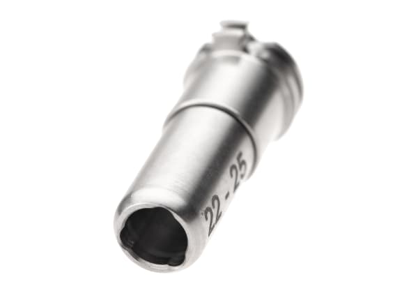 Maxx Model CNC Titanium Adjustable Air Seal Nozzle 22mm - 25mm for AEG