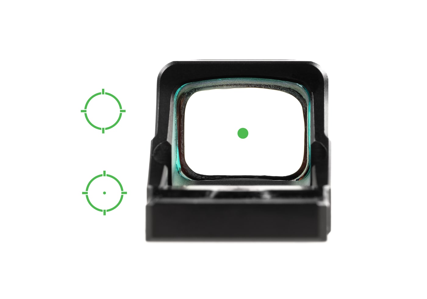 Holosun SCS Solar Green Circle Dot Sight M&P9 2.0 Footprint