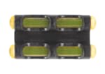 LPA Yellow Twin Fiber Optics Front Sight 2,6 MA Thread