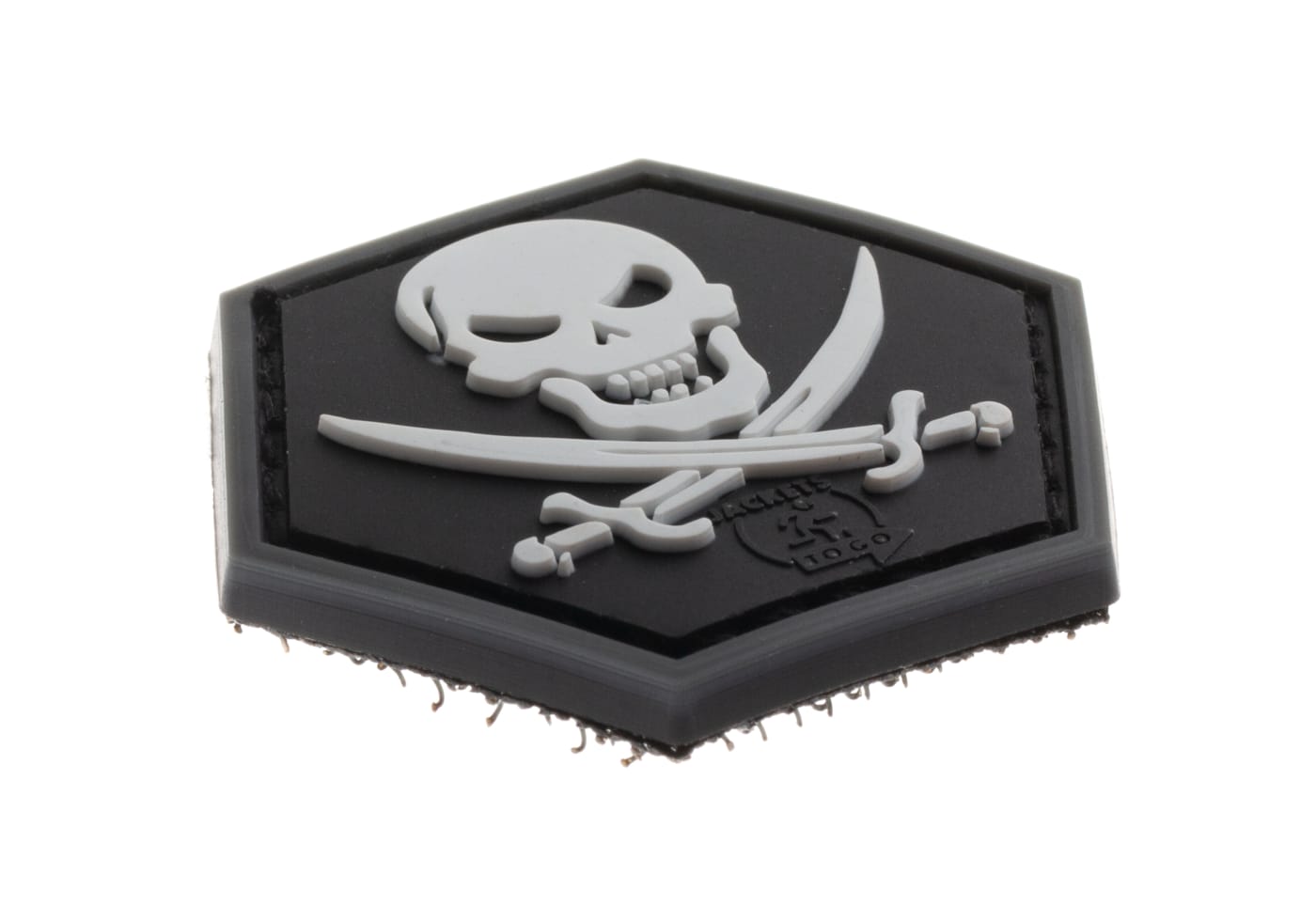 JTG No Fear Pirate Rubber Patch