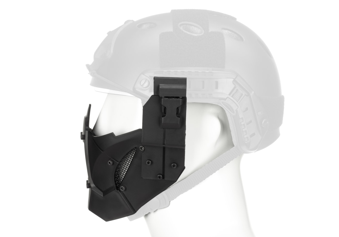 Pirate Arms Warrior Steel Half Face Mask