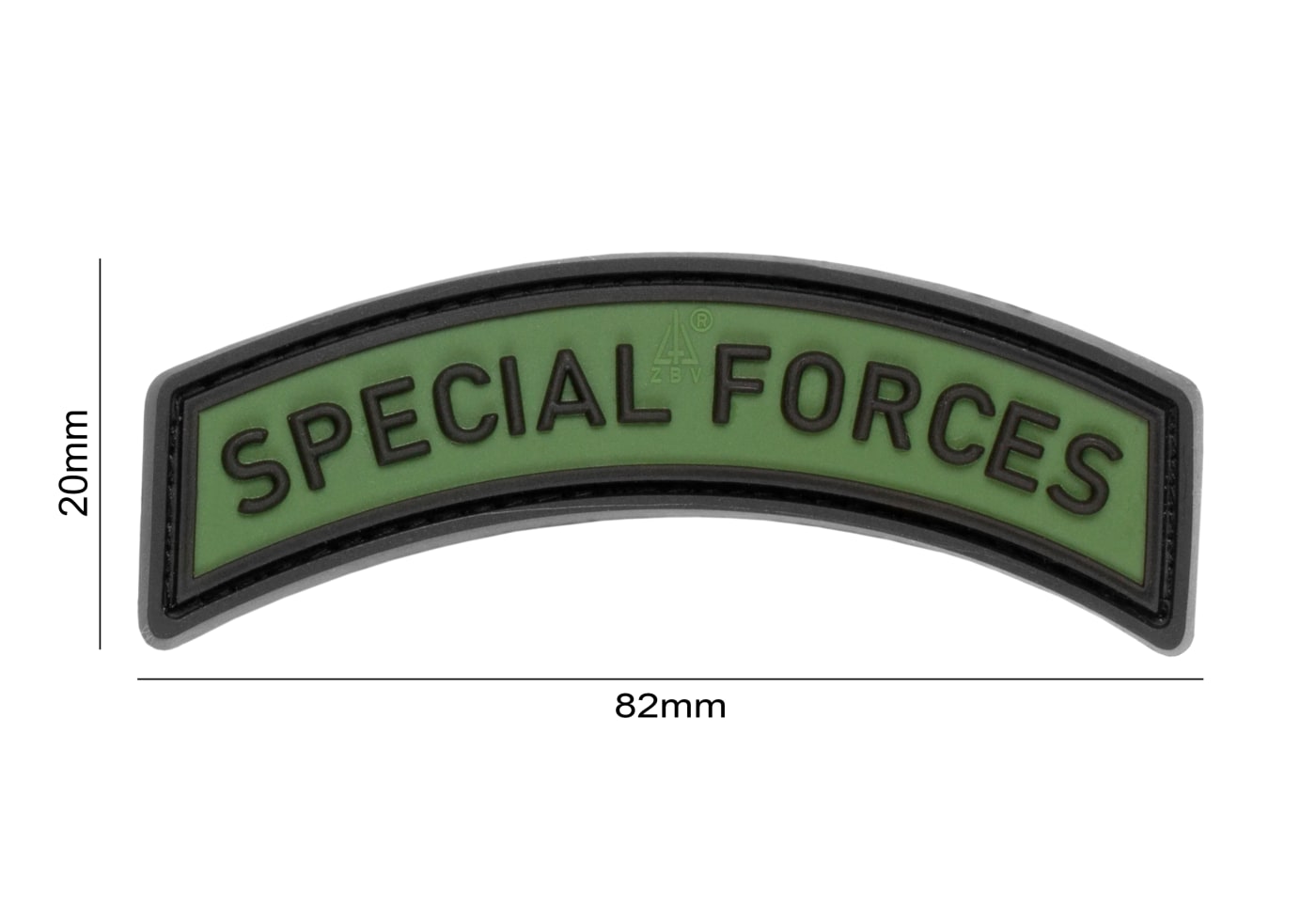 JTG Special Forces Tab Rubber Patch