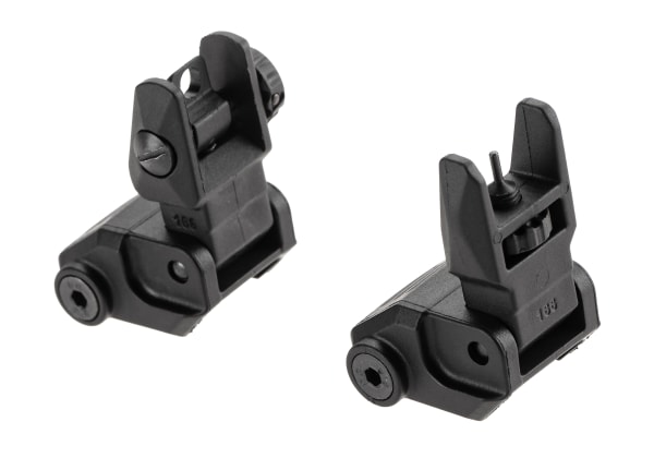 DLG Tactical Low Profile Folding Sight Set