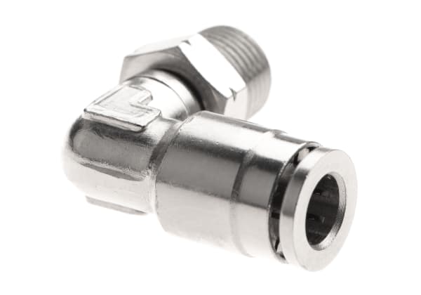 EpeS HPA 6mm Hose Coupling 90 Degree - Outer 1/8 NPT