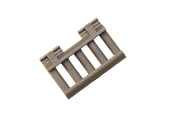 Element 5-Slot Rail Cover with Wire Loom