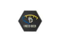 JTG I need Beer Rubber Patch