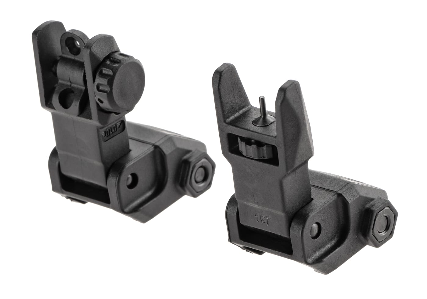 DLG Tactical High Profile Folding Sights Set