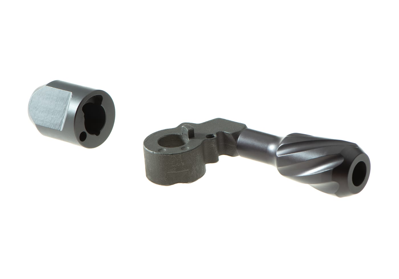 Maple Leaf VSR-10 Twisted Solid Bolt Handle With End Cap for Right Hand