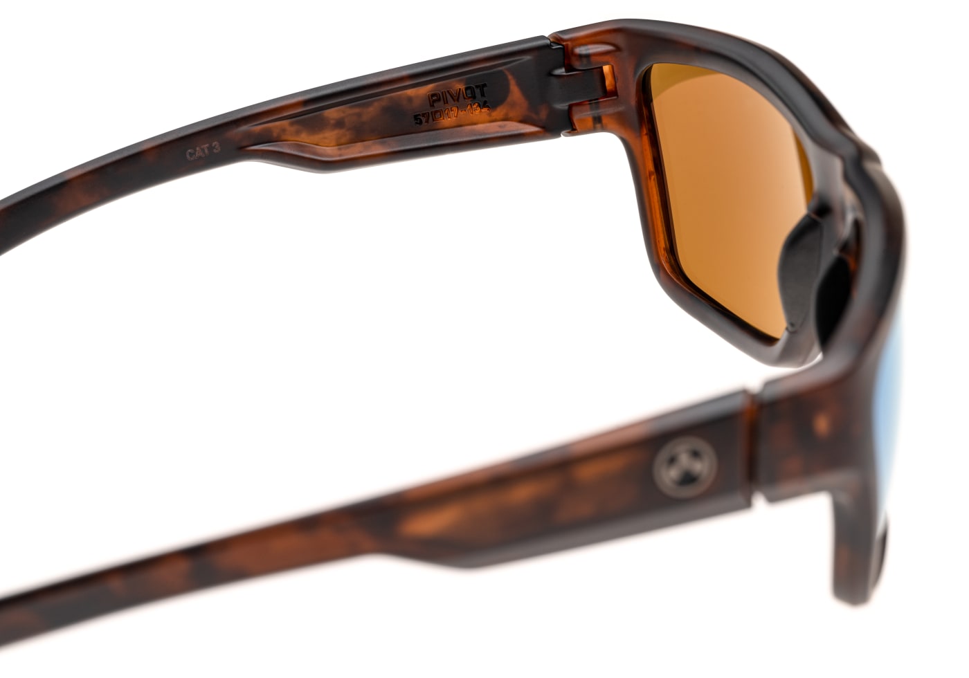 Magpul Pivot - Polarized - Tortoise Frame / Bronze Lens / Blue Mirror