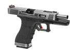 WE G-Force 18C SV Silver Barrel Metal Version GBB