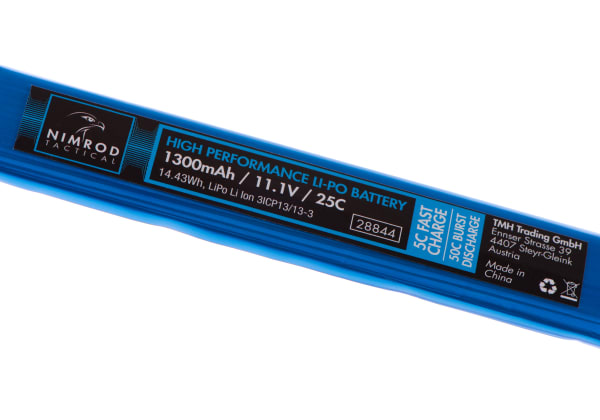 Nimrod Lipo 11.1V 1300mAh 25C Split Type