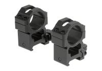 Leapers QD 25.4mm CNC Mount Rings High