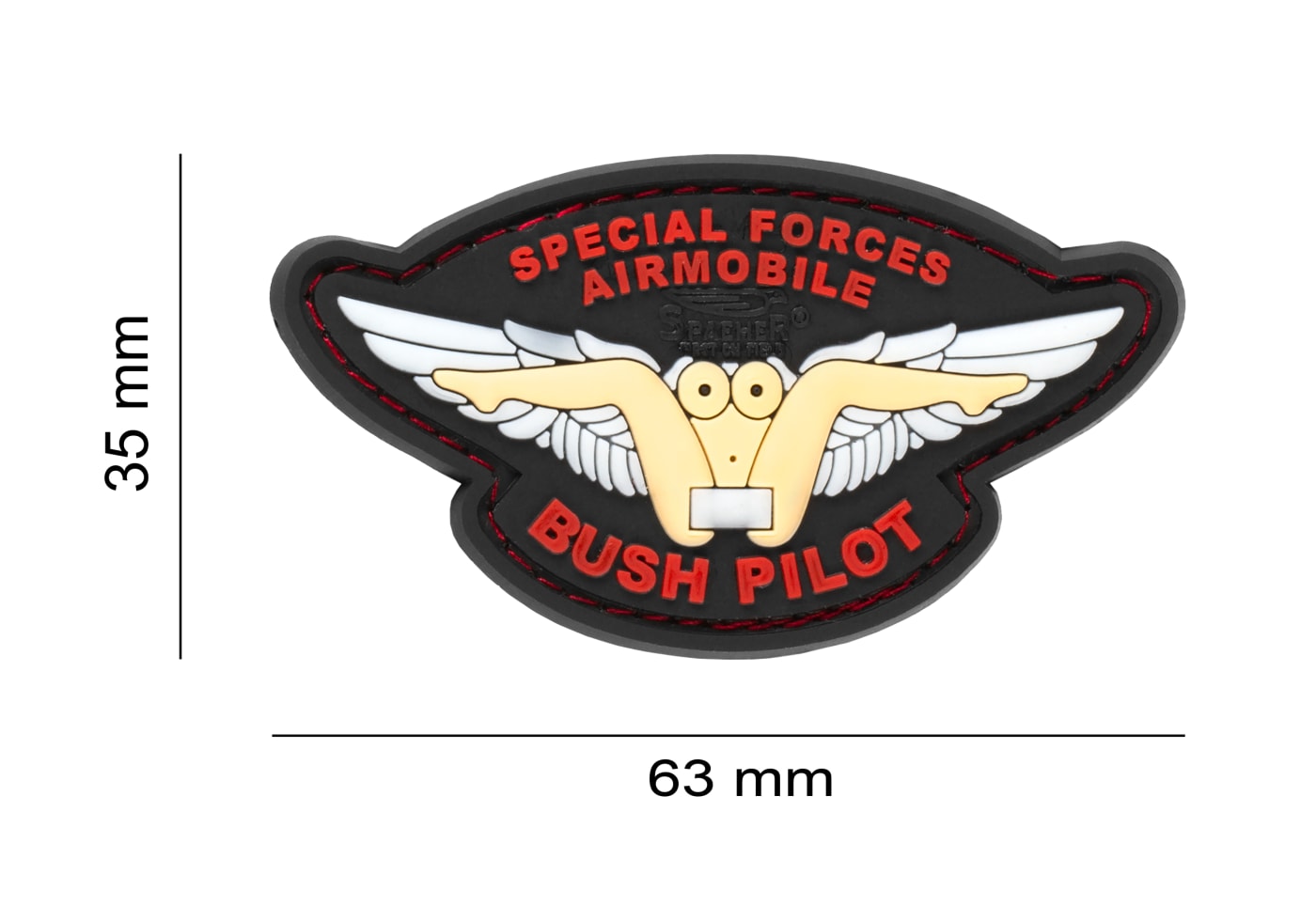 JTG Bush Pilot Rubber Patch